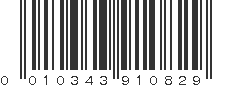 UPC 010343910829