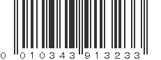 UPC 010343913233