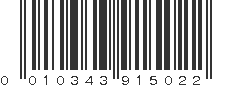 UPC 010343915022