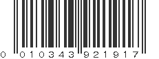 UPC 010343921917