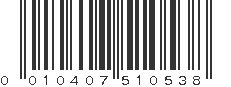 UPC 010407510538