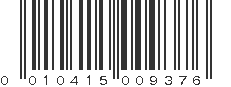 UPC 010415009376