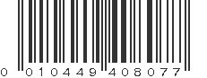 UPC 010449408077