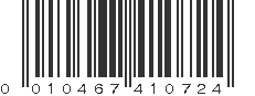 UPC 010467410724