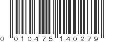 UPC 010475140279