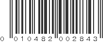 UPC 010482002843