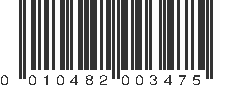 UPC 010482003475