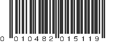 UPC 010482015119