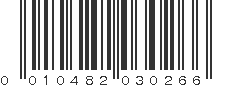 UPC 010482030266