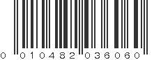 UPC 010482036060