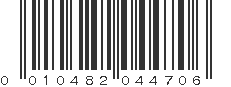 UPC 010482044706