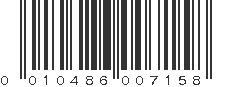 UPC 010486007158