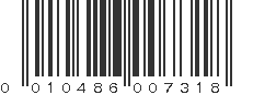 UPC 010486007318