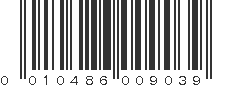 UPC 010486009039