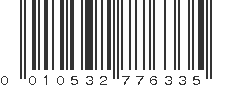 UPC 010532776335