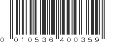 UPC 010536400359