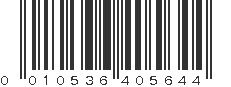 UPC 010536405644