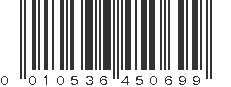 UPC 010536450699