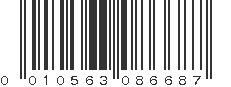 UPC 010563086687