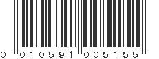 UPC 010591005155