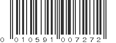 UPC 010591007272