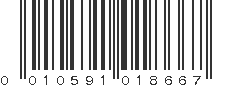 UPC 010591018667