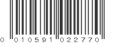 UPC 010591022770