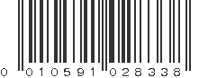 UPC 010591028338