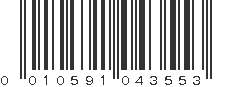 UPC 010591043553