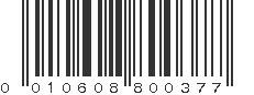 UPC 010608800377