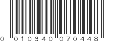 UPC 010640070448