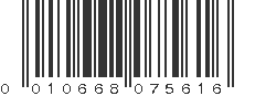 UPC 010668075616