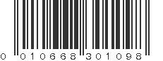 UPC 010668301098