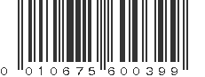 UPC 010675600399