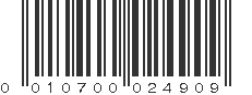 UPC 010700024909