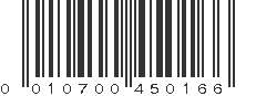 UPC 010700450166