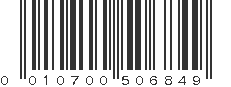 UPC 010700506849