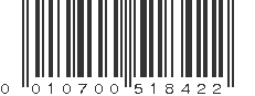 UPC 010700518422