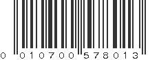 UPC 010700578013