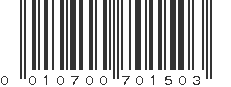 UPC 010700701503