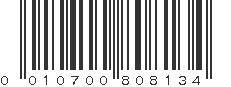 UPC 010700808134