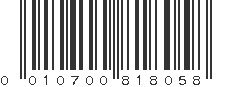 UPC 010700818058