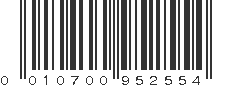 UPC 010700952554