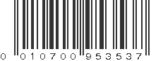 UPC 010700953537