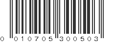 UPC 010705300503