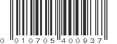 UPC 010705400937