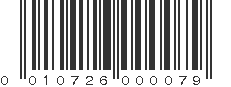 UPC 010726000079