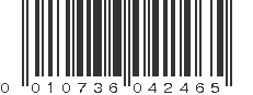 UPC 010736042465