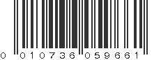 UPC 010736059661