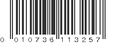 UPC 010736113257